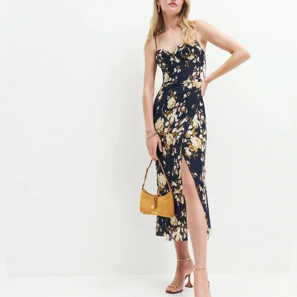 Reformation | Dresses | Reformation Kourtney Dress In Divinity | Poshmark